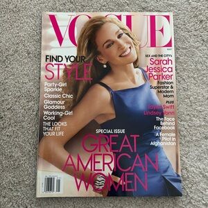 Sarah Jessica Parker Vogue Magazine 2010